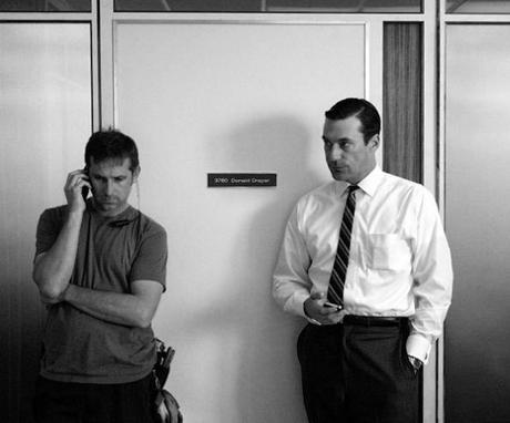 Jon Hamm as Don Draper on set, Rolling Stone MAD MEN // Yes, Please.