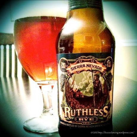 Beer Review – Sierra Nevada Ruthless Rye IPA