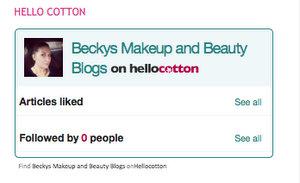 Hello Cotton (Please Read) Hello Cotton (Please Read)