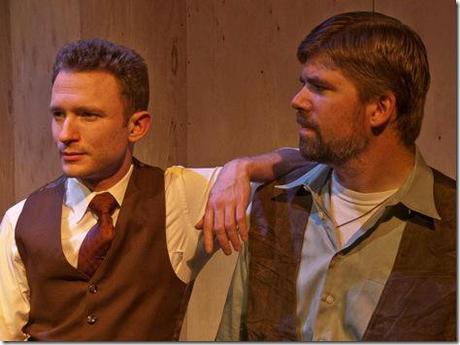 John Wehrman as Robert and Nat Swift as Andrew - Beyond the Horizonin a scene from Eclipse Theatre's Review: Beyond the Horizon (Eclipse Theatre)