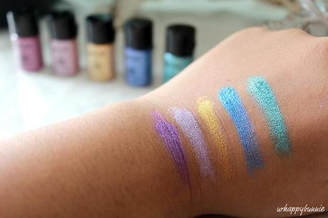 NYX Ultra Pearl Mania Swatches