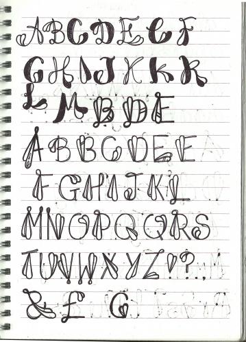 Type Sketchbook Daisy Hill: Designer fonts.