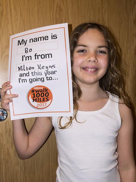 Bub's #Walk1000miles pledge Bub's #Walk1000miles pledge