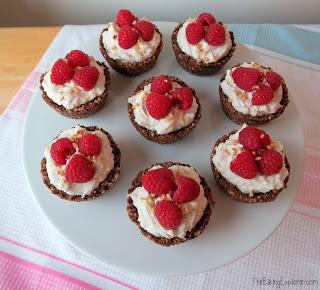 Raspberry & Coconut Tarts (Vegan)