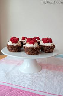 Raspberry & Coconut Tarts (Vegan)