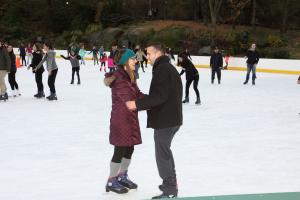 Rafael’s Marriage Proposal to Becca at the Wollman Rink in Central Park
