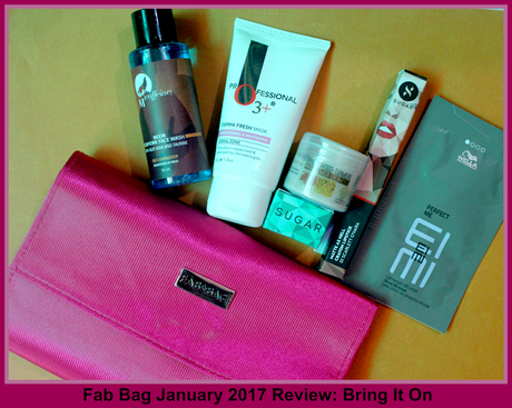 Fab Bag January 2017 Review Bring It On