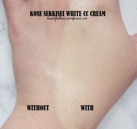 Review: Kose Sekkisei White CC Cream – Light Ochre