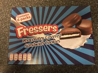 Today's Review: Fressers Chocolatey Covered Sandwich Cookies Today's Review: Fressers Chocolatey Covered Sandwich Cookies