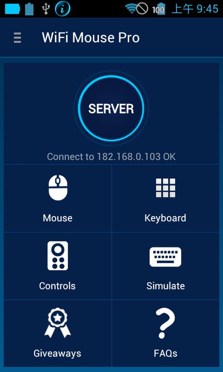 WiFi Mouse Pro v3.2.3 APK WiFi Mouse Pro - screenshot