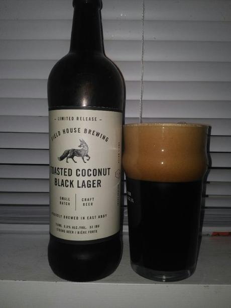 Toasted Coconut Black Lager – Field House Brewing