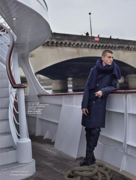 Jules Mas in Military Precision by Benjamin Kanarek for SCMP Style Jules Mas in Military Precision by Benjamin Kanarek for SCMP Style