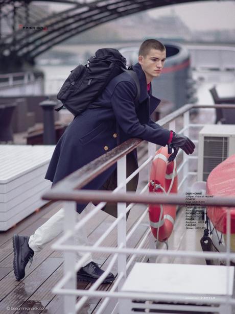 Jules Mas in Military Precision by Benjamin Kanarek for SCMP Style Jules Mas in Military Precision by Benjamin Kanarek for SCMP Style