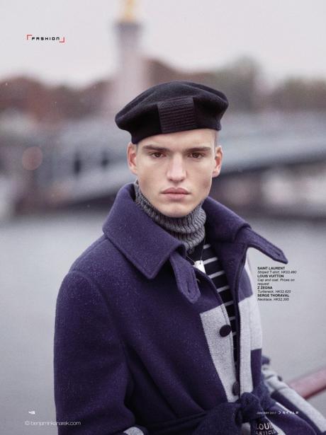 Jules Mas in Military Precision by Benjamin Kanarek for SCMP Style Jules Mas in Military Precision by Benjamin Kanarek for SCMP Style