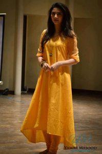 Mahira Khan in yellow