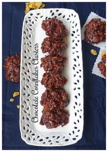 Nutty Chocolate Cornflakes cluster Recipe