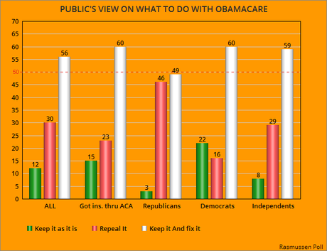 Most Americans Still Don't Want Obamacare Repealed