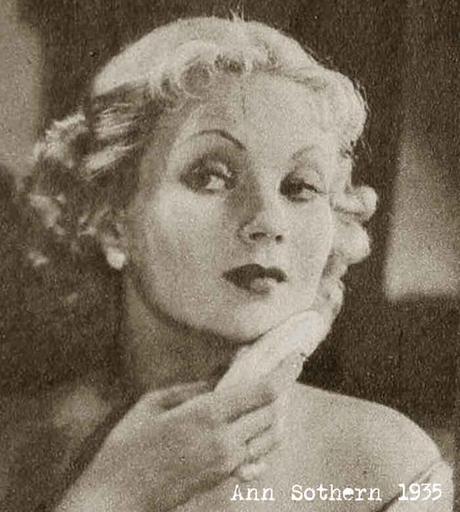 ann sothern applying foundation and powder 1935 ann sothern applying foundation and powder 1935