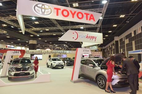 My Visit To Toyota Booth At Singapore Motorshow 2017