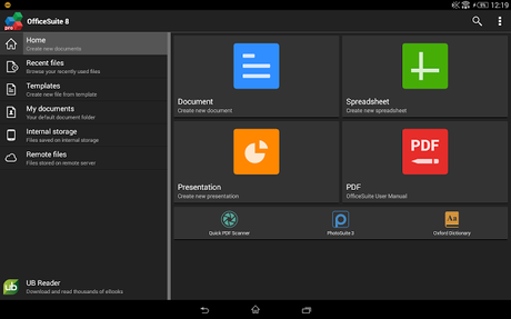 OfficeSuite Pro + PDF v8.9.6313 APK OfficeSuite 8 Pro (PDF&Fonts) - screenshot