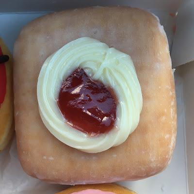 Today's Review: Dunkin' Donuts New York Style Raspberry Cheesecake Donut