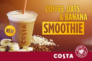 Review: New Costa Coffee, Oats & Banana Smoothie