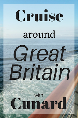 Cruise around Great Britain Cunard Cruise Ship Europe