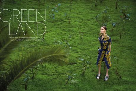 Hazel Townsend in Greenland by Benjamin Kanarek for ELLE Hazel Townsend in Greenland by Benjamin Kanarek for ELLE