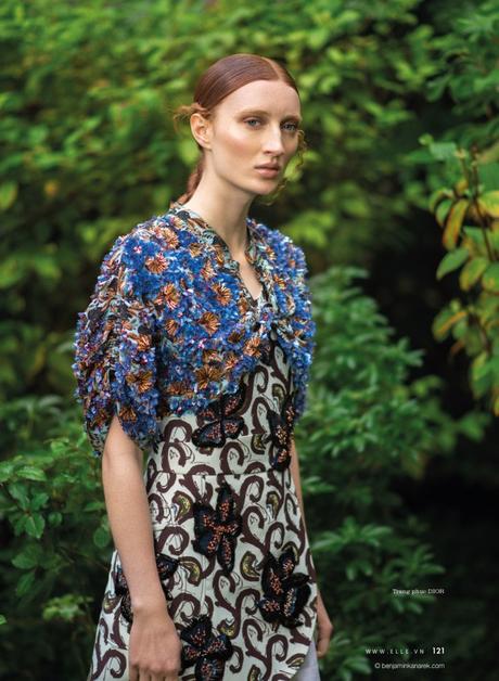 Hazel Townsend in Greenland by Benjamin Kanarek for ELLE Hazel Townsend in Greenland by Benjamin Kanarek for ELLE