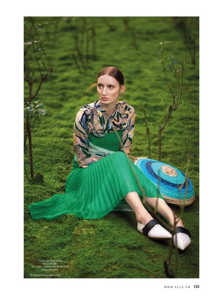 Hazel Townsend in Greenland by Benjamin Kanarek for ELLE Hazel Townsend in Greenland by Benjamin Kanarek for ELLE