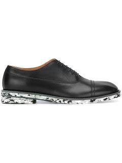 Tip-Toeing On Marble: Maison Martin Margiela Marble Sole Oxford Shoes