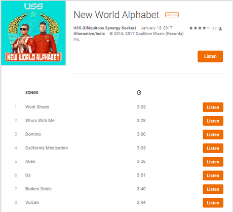 New World Alphabet: USS Album Review New World Alphabet: USS Album Review