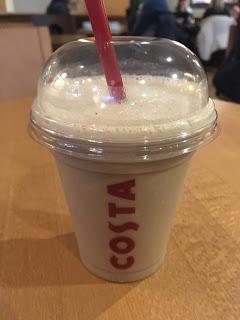 Today's Review: Costa Coffee, Oats & Banana Smoothie