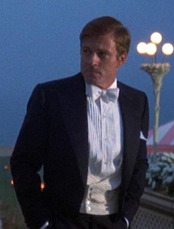 Redford’s White Tie in The Great Gatsby Redford’s White Tie in The Great Gatsby