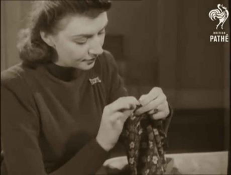 1940s-Fashion---Evening-Frock-to-Day-Frock 1940s-Fashion---Evening-Frock-to-Day-Frock