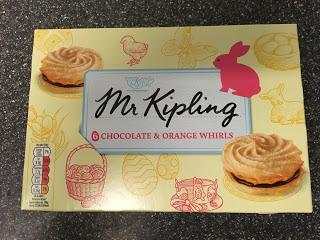 Today's Review: Mr. Kipling Chocolate & Orange Whirls