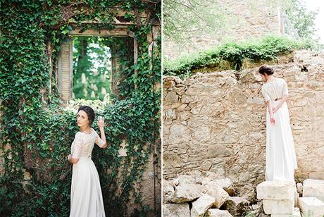 Beautiful moody bridal shoot at Tatoi Palace Beautiful moody bridal shoot at Tatoi Palace
