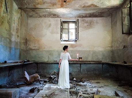 Beautiful moody bridal shoot at Tatoi Palace Beautiful moody bridal shoot at Tatoi Palace