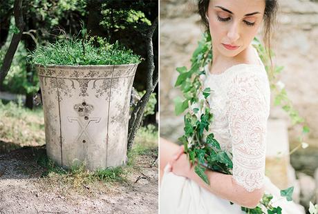 Beautiful moody bridal shoot at Tatoi Palace Beautiful moody bridal shoot at Tatoi Palace
