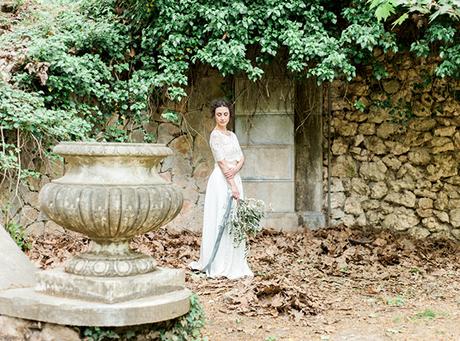 Beautiful moody bridal shoot at Tatoi Palace Beautiful moody bridal shoot at Tatoi Palace
