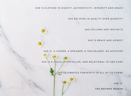 Inspiring Words : The Refined Woman