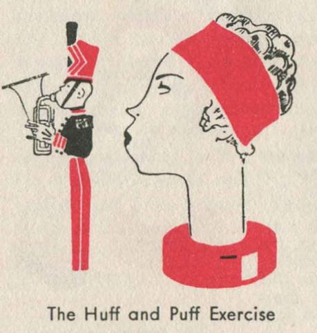 1930s-Beauty-Booklet---Three-One-Minute-Exercises---Huff-and-Puff 1930s-Beauty-Booklet---Three-One-Minute-Exercises---Huff-and-Puff
