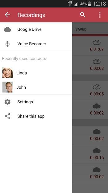 Automatic Call Recorder Pro v5.24 APK Automatic Call Recorder Pro- screenshot
