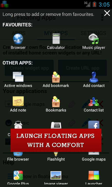 Floating Apps (multitasking) v3.8.2 APK Floating Apps (400titasking) - screenshot