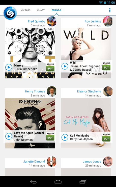 Shazam Encore v7.5.0 APK Shazam Encore - screenshot