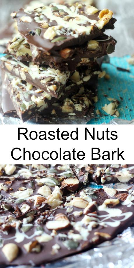 Roasted Nuts Chocolate Barks