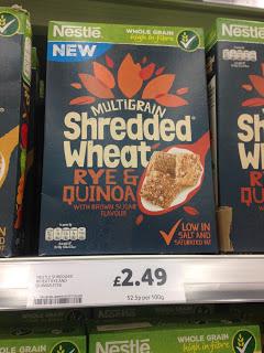 Nestle Multigrain Shredded Wheat Rye & Quinoa