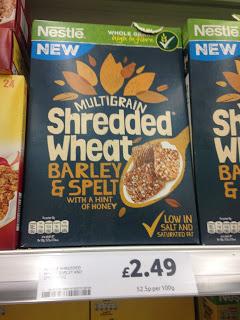 Nestle Multigrain Shredded Wheat Barley & Spelt