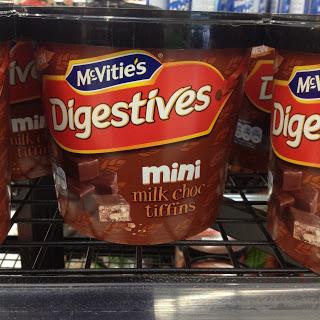 mcvitie's digestives mini milk choc tiffins