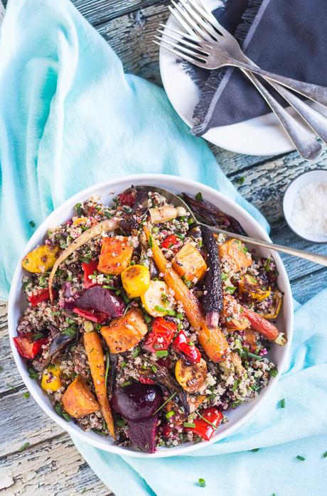 Pack A Healthy Lunchbox: Simple Mediterranean Quinoa Salad